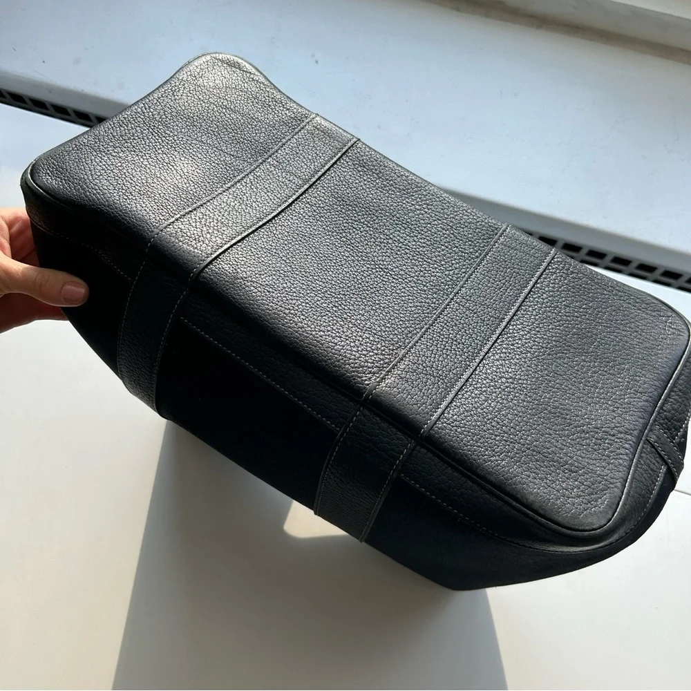 HERMÈS Black Large Garden Party 36 Canvas Bag - Picture 11 of 12